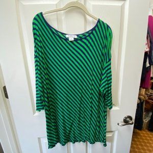 Liz Claiborne top, women's plus size 3x, EUC